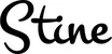 Produktbeispiel Schriftzug - Stine