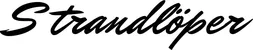 Produktbeispiel Schriftzug - Strandlöper