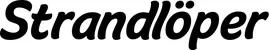 Produktbeispiel Schriftzug - Strandlöper