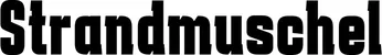 Produktbeispiel Schriftzug - Strandmuschel