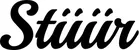 Produktbeispiel Schriftzug - Stüür