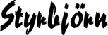 Produktbeispiel Schriftzug - Styrbjörn