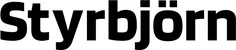Produktbeispiel Schriftzug - Styrbjörn