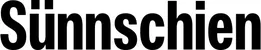 Produktbeispiel Schriftzug - Sünnschien