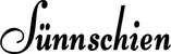 Produktbeispiel Schriftzug - Sünnschien