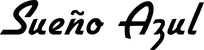 Produktbeispiel Schriftzug - Sueño Azul