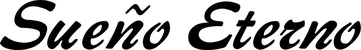 Produktbeispiel Schriftzug - Sueño Eterno