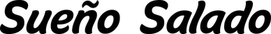 Produktbeispiel Schriftzug - Sueño Salado