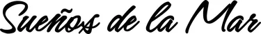 Produktbeispiel Schriftzug - Sueños de la Mar