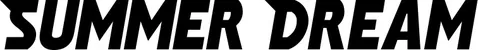 Produktbeispiel Schriftzug - Summer Dream
