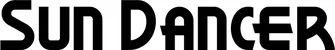 Produktbeispiel Schriftzug - Sun Dancer