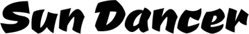 Produktbeispiel Schriftzug - Sun Dancer