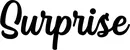 Produktbeispiel Schriftzug - Surprise