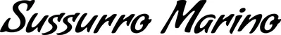 Produktbeispiel Schriftzug - Sussurro Marino