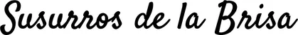Produktbeispiel Schriftzug - Susurros de la Brisa
