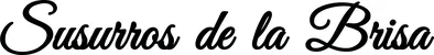 Produktbeispiel Schriftzug - Susurros de la Brisa