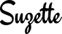 Produktbeispiel Schriftzug - Suzette