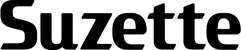 Produktbeispiel Schriftzug - Suzette