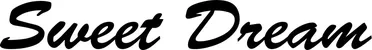 Produktbeispiel Schriftzug - Sweet Dream