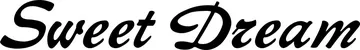 Produktbeispiel Schriftzug - Sweet Dream