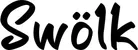 Produktbeispiel Schriftzug - Swölk