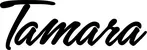 Produktbeispiel Schriftzug - Tamara