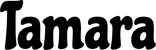 Produktbeispiel Schriftzug - Tamara