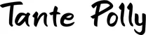 Produktbeispiel Schriftzug - Tante Polly