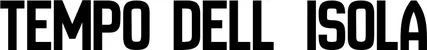 Produktbeispiel Schriftzug - Tempo dell’Isola