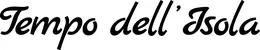 Produktbeispiel Schriftzug - Tempo dell’Isola