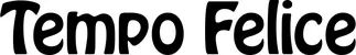 Produktbeispiel Schriftzug - Tempo Felice