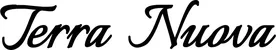 Produktbeispiel Schriftzug - Terra Nuova