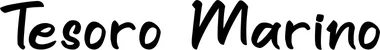 Produktbeispiel Schriftzug - Tesoro Marino