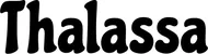 Produktbeispiel Schriftzug - Thalassa