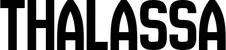 Produktbeispiel Schriftzug - Thalassa