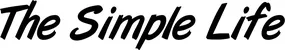 Produktbeispiel Schriftzug - The Simple Life