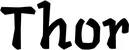 Produktbeispiel Schriftzug - Thor