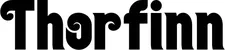 Produktbeispiel Schriftzug - Thorfinn