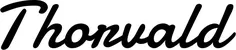 Produktbeispiel Schriftzug - Thorvald