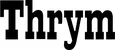 Produktbeispiel Schriftzug - Thrym