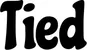 Produktbeispiel Schriftzug - Tied