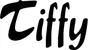 Produktbeispiel Schriftzug - Tiffy