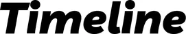 Produktbeispiel Schriftzug - Timeline