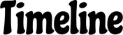 Produktbeispiel Schriftzug - Timeline