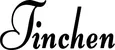 Produktbeispiel Schriftzug - Tinchen