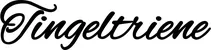 Produktbeispiel Schriftzug - Tingeltriene