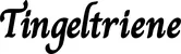Produktbeispiel Schriftzug - Tingeltriene
