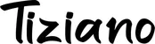 Produktbeispiel Schriftzug - Tiziano