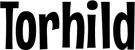 Produktbeispiel Schriftzug - Torhild