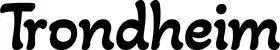 Produktbeispiel Schriftzug - Trondheim